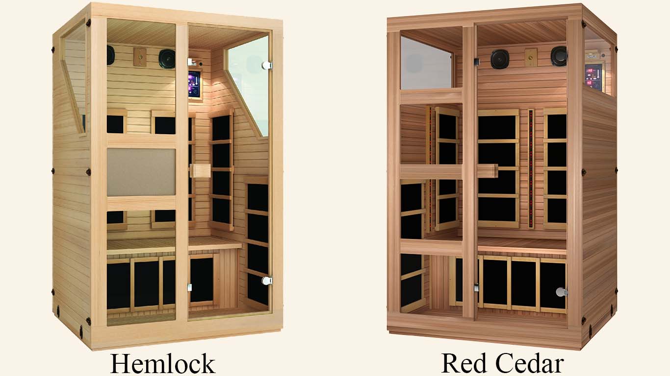 Hemlock and Red Cedar Comparison