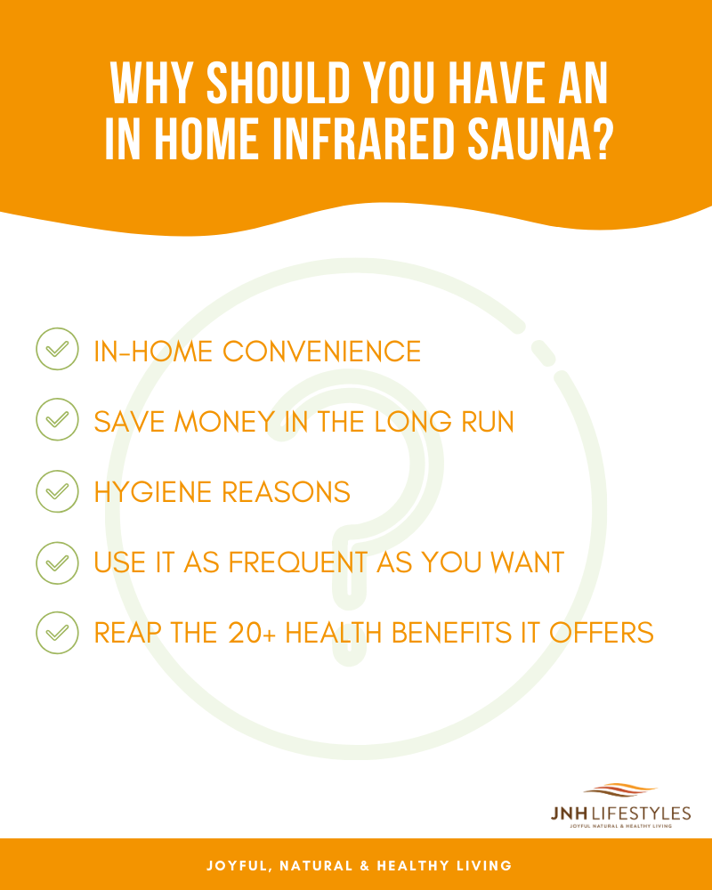 Why Should You Have an In-Home Infrared Sauna?